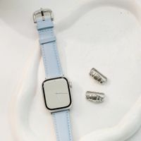 Burga Cinturino in vera pelle Apple Watch | 38/40/41/42 mm - Dream / Silver