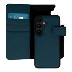 imoshion Cover a libro di lusso 2-in-1 rimovibile Samsung Galaxy S25 - Blu