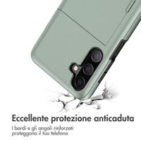 imoshion Cover Posteriore con Porta Carte Samsung Galaxy A27 (5G) - Verde