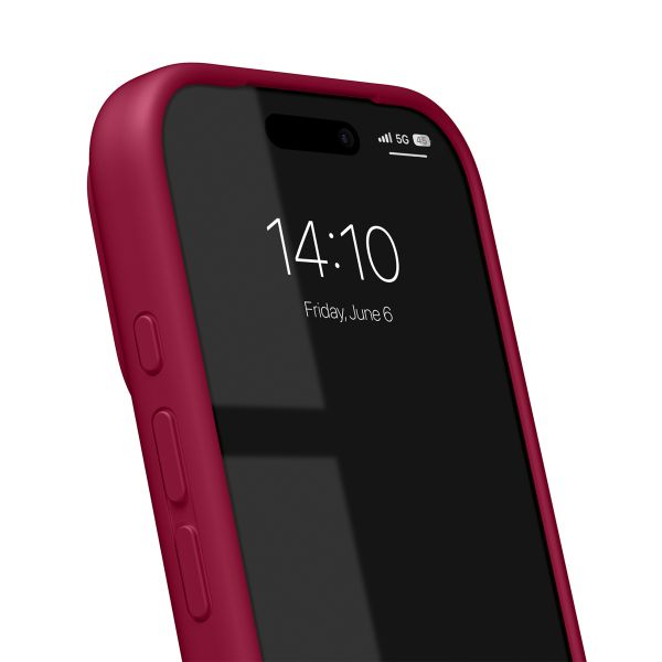 iDeal of Sweden Cover in silicone con MagSafe Apple iPhone 17 Pro Max - Cranberry