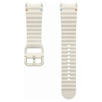 Samsung Cinturino Sport originale Samsung Galaxy Watch 4 / 5 / 6 / 7 / FE (20 mm) - Taglia M/L - Cream
