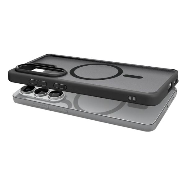 Spigen Cover Posteriore Ultra Ibrida con MagSafe Samsung Galaxy S26 Ultra - Frost Black