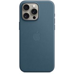Apple Cover Posteriore FineWoven con MagSafe Apple iPhone 15 Pro Max - Pacific Blue