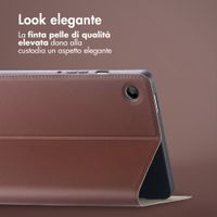 Accezz Cover Tablet Classica Samsung Galaxy Tab A11 Plus - Marrone
