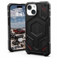UAG Cover Posteriore Monarch Pro Apple iPhone 15 - Kevlar Black