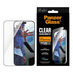 PanzerGlass Vetro temperato antibatterico ultra-largo con applicatore Apple iPhone 18 Pro Max / 17 Pro Max