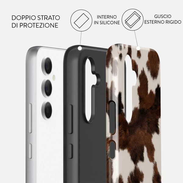 Burga Cover Posteriore Resistente Samsung Galaxy A55 - Celestial