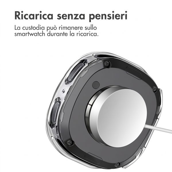 imoshion Cover rigida integrale Samsung Galaxy Watch 8 (44 mm) - Trasparente