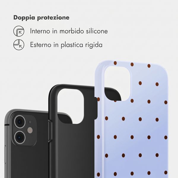 Selencia Cover Posteriore Vivid Apple iPhone 11 - Happy Dots Digital Sky
