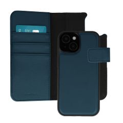 imoshion Cover a libro di lusso 2-in-1 rimovibile Apple iPhone 15 - Blu