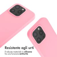 imoshion Cover in Silicone con Cordino Apple iPhone 16 Pro - Rosa