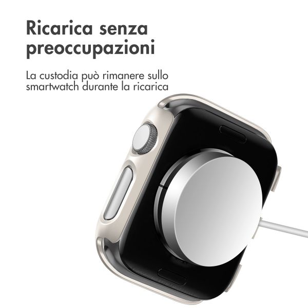imoshion Cover rigida integrale Apple Watch 1 / 2 / 3 - 42 mm - Luce stellare