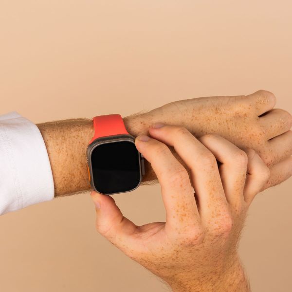 imoshion Cinturino in silicone⁺ Apple Watch | 44/45/46/49 mm - Taglia M/L - Coral