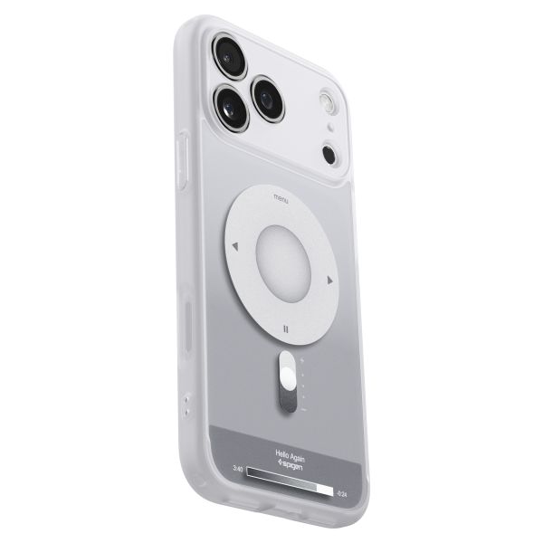 Spigen Cover Posteriore Ultra Ibrida con MagSafe Apple iPhone 18 Pro Max / 17 Pro Max - Classic Silver