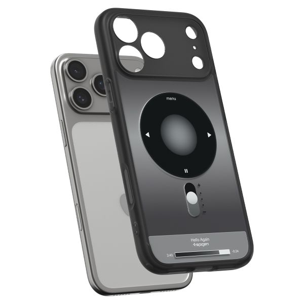 Spigen Cover Posteriore Ultra Ibrida con MagSafe Apple iPhone 18 Pro Max / 17 Pro Max - Classic Black