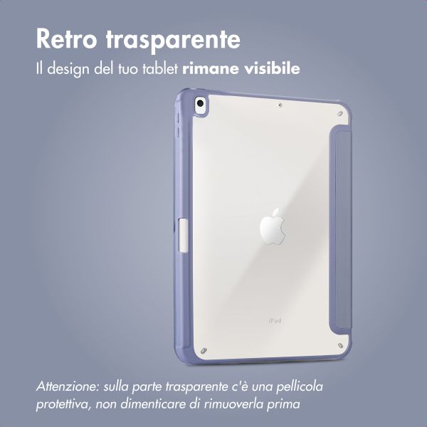 imoshion Cover Origami Apple iPad 9 (2021) 10.2 pollici / iPad 8 (2020) 10.2 pollici / iPad 7 (2019) 10.2 pollici - Lavender