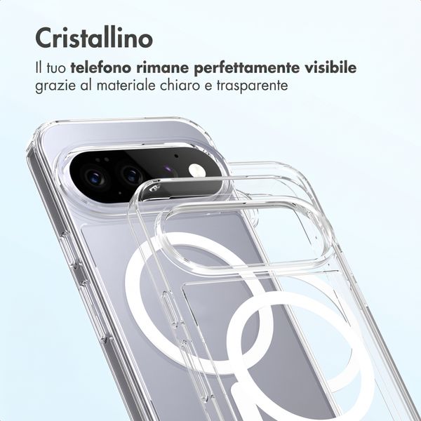 Accezz Cover posteriore Xtreme Impact con MagSafe Google Pixel 11 Pro - Trasparente