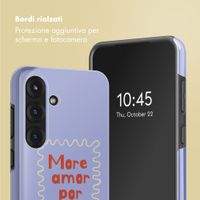 Selencia Cover posteriore Vivid con MagSafe Samsung Galaxy S25 - More Amor