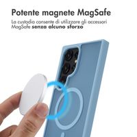 imoshion Cover posteriore Color Guard con MagSafe Samsung Galaxy S24 Ultra - Azzurro