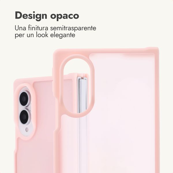 imoshion Cover posteriore Color Guard Samsung Galaxy Z Fold 8 - Rosa chiaro