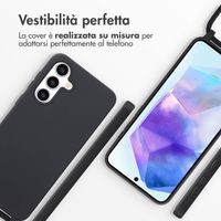 imoshion Cover in Silicone con Cordino Samsung Galaxy A36 - Nero
