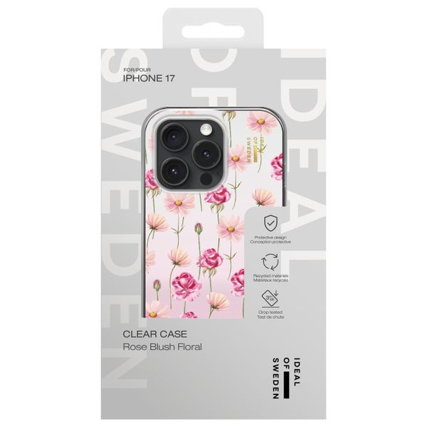 iDeal of Sweden Custodia a Specchio Apple iPhone 17 - Rose Blush Floral