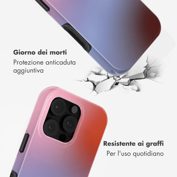 Selencia Cover posteriore Vivid con MagSafe Apple iPhone 16 Pro Max - Gradient Soft Blush