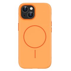 imoshion Cover posteriore Color con Thin MagSafe Ring Apple iPhone 15 - Arancio