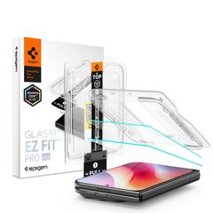 Spigen Vetro temperato GLAStR EZ Fit, confezione da 2 + Applicatore Apple iPhone Duo