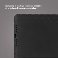 imoshion Cover Antishoc Speciale Bambini con Manico iPad 10.2 (2019 / 2020 / 2021) - Nero