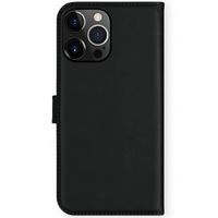 Selencia Cover a libro in vera pelle Apple iPhone 13 Pro - Nero