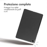 imoshion Cover a libro Trifold Samsung Galaxy Tab A11 Plus - Nero