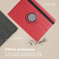 imoshion Cover Girevole a 360° Samsung Galaxy Tab A11 Plus - Rosso