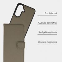 imoshion Cover a libro di lusso 2-in-1 rimovibile Samsung Galaxy A27 (5G) - Verde