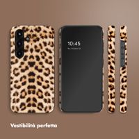 Selencia Cover posteriore Vivid con MagSafe Samsung Galaxy S25 - Wild Leo