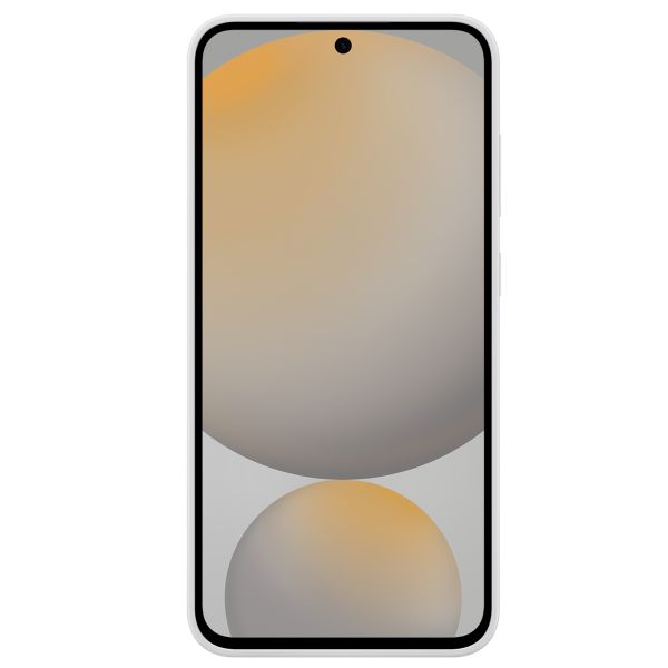 Samsung Cover originale in silicone Samsung Galaxy S24 FE - Grigio
