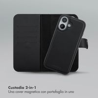 Selencia Libreria rimovibile Olyn con MagSafe Apple iPhone 17 - Nero