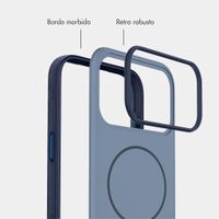 imoshion Cover posteriore Color con Thin MagSafe Ring Apple iPhone 17 Pro - Blu scuro