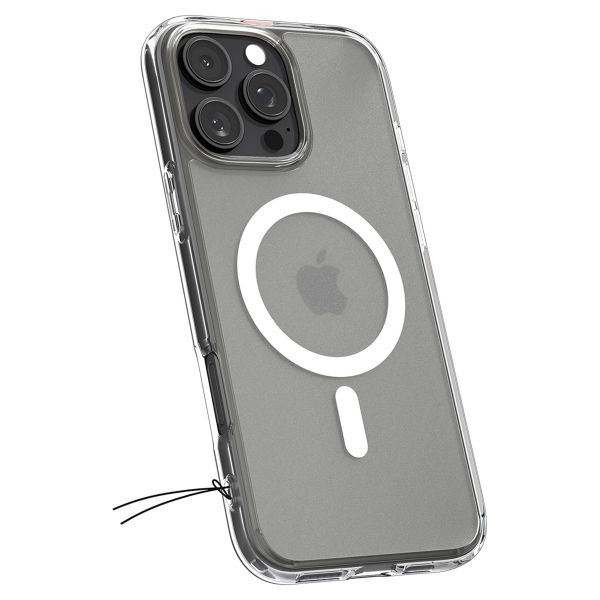 Spigen Cover Posteriore Ultra Ibrida con MagSafe Apple iPhone 16 Pro Max - Frosted Clear