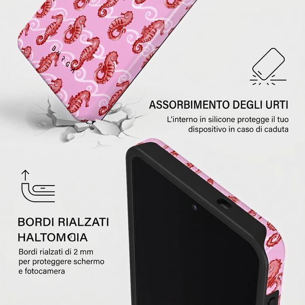 Burga Cover Posteriore Resistente con MagSafe Samsung Galaxy S26 Ultra - Coral Reef