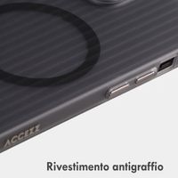 Accezz Cover Lite con MagSafe | Fluted | Apple iPhone 15 - Grigio