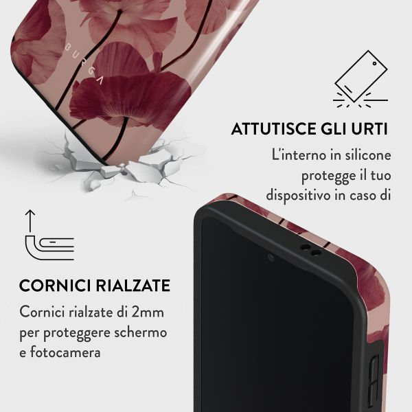 Burga Cover Posteriore Resistente Samsung Galaxy S24 - Tender Kiss