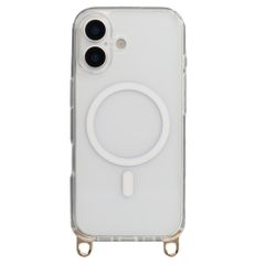 Selencia Cover posteriore Rivièra MagSafe con gancini rimovibili Apple iPhone 17 - Trasparente