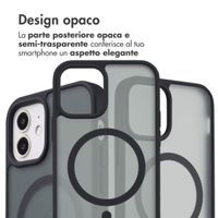 imoshion Cover posteriore Color Guard con MagSafe Apple iPhone 12 (Pro) - Nero