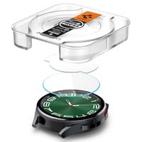 Spigen EZ FIT Glas.tR pellicola protettiva in vetro con applicatore Samsung Galaxy Watch 6 Classic - 47 mm - Trasparente