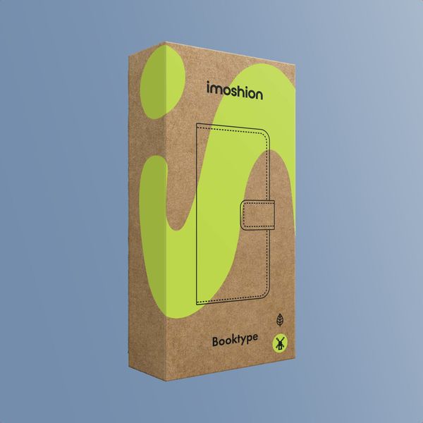 imoshion Cover a libro di lusso 2-in-1 rimovibile Apple iPhone 17e / 16e - Marrone