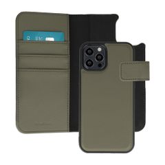 imoshion Cover a libro di lusso 2-in-1 rimovibile Apple iPhone 12 (Pro) - Verde