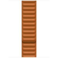Apple Cinturino Leather Link Apple Watch | 44/45/46/49 mm - Taglia S/M - Golden Brown