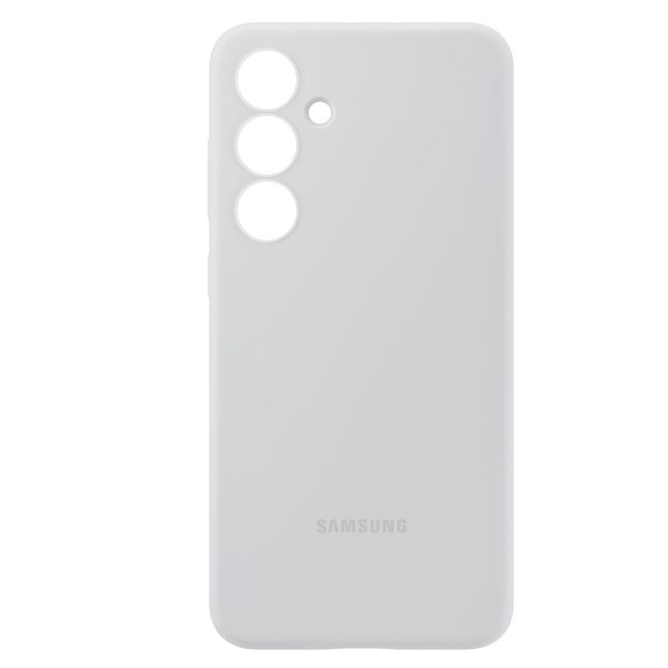 Samsung Cover originale in silicone Samsung Galaxy S24 FE - Grigio