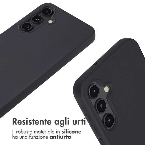 imoshion Cover in Silicone con Cordino Samsung Galaxy S24 FE - Nero
